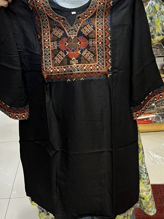 Embroidered Kurti-Short Shirt